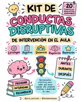 Vista previa - Refuerzo / NEE / Materiales de apoyo - KIT DE CONDUCTAS DISRUPTIVAS:
INTERVENIR EN EL AULA - Portada