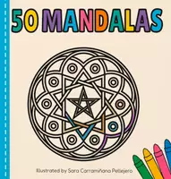 Vista previa - Hojas de trabajo - 50 Mandalas fáciles para colorear - Portada