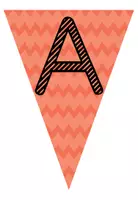 Vorschau - Mal- und Bastelvorlagen - Wachsendes Wimpel set (für Wimpelketten) - Seite 2