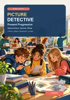Vorschau - Arbeitsblätter - Present Progressive: Picture Detective | Klasse 5/6 - Deckblatt