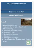 Vorschau - Unterrichtsreihen - 5-Schritt-Lesemethode Altsteinzeit differenziert Sachtext Lösungen Klasse 4-6 - Seite 2