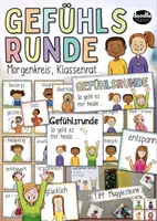 Vorschau - Poster - Gefühlsrunde für Morgenkreis, Abschlusskreis, Klassenrat - Deckblatt