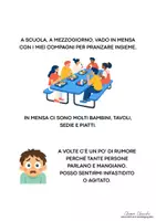 anteprima - Materiale di supporto/inclusione - IN MENSA CON I COMPAGNI - storia sociale - Pagina 1