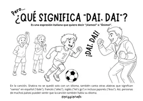 Vista previa - Manualidades / Dibujos para colorear - Dossier “Dai, dai” by @pizziprofe - página 3