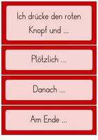 Vorschau - Arbeitsblätter - Schreibanlass - Pfoten weg vom roten Knopf! - Seite 3