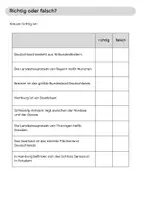 Vorschau - Arbeitsblätter - Sachtext: Die Bundesländer Deutschlands | mit Arbeitsblättern - Seite 3