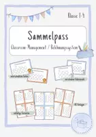 Vorschau - Stationenlernen - Sammelpass für Classroom Management und Belohnungssystem - Deckblatt