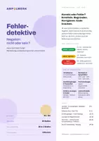 Vorschau - Stationenlernen - Negation: nicht oder kein? A1–B1 | Fehlerdetektive DaF/DaZ - Seite 1
