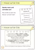 Vorschau - Stationenlernen - Wasser Klasse 4 | HSU & Sachunterricht · Stationenlernen mit Lösungen zur Probevorbereitung - Seite 1