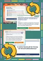 Vorschau - Interaktives Material - 🃏 Epochen-Quiz: Literatur um 1800 – digitales Karteikartenspiel mit 100 Karten zur Abiturvorbereitung - Seite 1