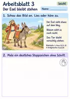 Vorschau - Arbeitsblätter - Bileams Esel sieht den Weg | Religion Klasse 1 Arbeitsblätter | Evangelische Religionslehre | 10 Arbeitsblätter als PDF - Seite 3