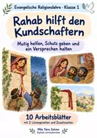 Vorschau - Arbeitsblätter - Rahab hilft den Kundschaftern | Religion Klasse 1 Arbeitsblätter | Evangelische Religionslehre | 10 Arbeitsblätter als PDF - Deckblatt
