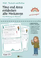 Vorschau - Unterrichtsreihen - Technik macht es leichter: Arbeitsblätter Sachunterricht 3/4, 41 S. + Lösungen - Seite 1