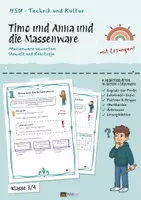 Vorschau - Unterrichtsreihen - Handwerk und Fabrik: Arbeitsblätter Sachunterricht 3/4 – 41 Seiten mit Lösungen - Seite 1