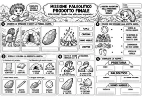 anteprima - Materiale di supporto/inclusione - In viaggio con i Croods: l'homo Habilis - Pagina 3