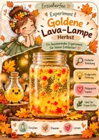 Vorschau - Experimente - 🍂🫧 Goldene Lava-Lampe – Herbst-Experiment für Krippe & Kita 🫧🍂 - Deckblatt