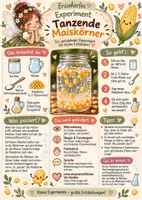 Vorschau - Experimente - 🌽✨ Tanzende Maiskörner – ein sprudelndes Experiment für kleine Entdecker! - Seite 1