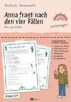 Vorschau - Unterrichtsreihen - Vier Fälle: Arbeitsblätter Deutsch 3/4 – 41 Seiten mit Lösungen - Deckblatt
