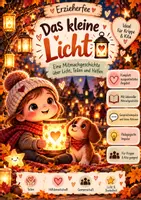 Vorschau - Bildkarten - 🕯️ Das kleine Licht – eine liebevolle Mitmachgeschichte zu St. Martin 🕯️ - Deckblatt