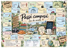 Vorschau - Spiele - 🎲 Passé composé – Jeu de société | Französisch spielerisch wiederholen - Seite 2