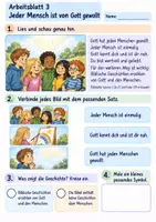 Vorschau - Arbeitsblätter - Die Bibel entdecken | Religion Klasse 2 Arbeitsblätter | Evangelische Religionslehre | 10 Arbeitsblätter als PDF - Seite 3