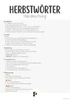 Vorschau - Bildkarten - Herbstwörter | Bildkarten mit Selbstkontrolle - Seite 2