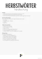 Vorschau - Bildkarten - Herbstwörter | Bildkarten mit Selbstkontrolle - Seite 3
