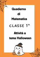 anteprima - Esercizi - Matematica di Halloween – Classe Prima -Quaderno Operativo - Pagina di copertina