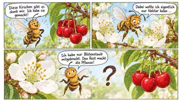 Vorschau - Stundenentwürfe - Bestäubung und Befruchtung – Von der Blüte zur Frucht | Biologie Klasse 5/6: komplette Unterrichtsstunde mit Arbeitsblatt, Präsentation & Lösungen - Seite 3