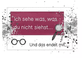Vorschau - Spiele - Ich sehe was, was du nicht siehst (Anlaut, Endlaut, Farben) Bildkarten + Glücksräder - Seite 2