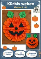 Vorschau - Mal- und Bastelvorlagen - Kunst Herbst Grundschule, Materialpaket | Basteln, Klasse 1, Klasse 2, Klasse 3, Klasse 4 - Seite 1