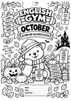 anteprima - Esercizi - English Gym – October - Autumn & Halloween Edition - Pagina di copertina