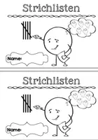 Vorschau - Arbeitsblätter - Mini-Heft - Strichlisten & Zählen (Klasse 1) - Seite 2