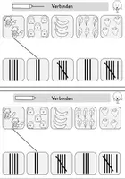 Vorschau - Arbeitsblätter - Mini-Heft - Strichlisten & Zählen (Klasse 1) - Seite 3