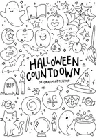 Vorschau - Mal- und Bastelvorlagen - Halloween-Countdown 🎃🍂 - Seite 2