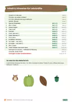 Vorschau - Arbeitsblätter - Herbst und St. Martin Klasse 1 und 2 Bundle | Laterne, Silben, Kastanien zählen, Apfel - Seite 3