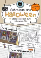 Vorschau - Arbeitsblätter - Halloween als Schreibanlass | Sparpaket | differenziert - Seite 1