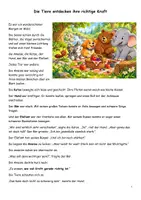 Vorschau - Arbeitsblätter - Arbeitsmaterialien Körperkraft und Impulse steuern - Seite 1