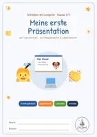 Vorschau - Arbeitsblätter - Meine erste Präsentation am Computer – OnlyOffice-Kartei Klasse 3/4 | Folien gestalten & präsentieren – selbstständig arbeiten - Seite 2