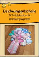 Vorschau - Fördermaterial/Inklusion - 28 Gutscheine für Belohnungssysteme - Deckblatt