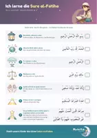 Vorschau - Arbeitsblätter - Sure al-Fatiha lernen – Poster mit Umschrift - Deckblatt
