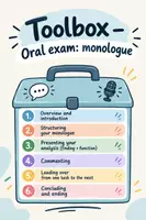 Vorschau - Poster - Mündliche Kommunikationsprüfung Englisch – Useful Phrases | Oral Examination Toolbox - Deckblatt