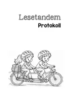 Vorschau - Arbeitsblätter - Lesetandem – Anleitung & Leseprotokoll - Seite 3