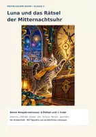 Vorschau - Arbeitsblätter - Mathe Escape Room - Neujahr Klasse 4 - Deckblatt