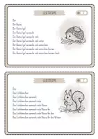 Vorschau - Fördermaterial/Inklusion - Lesetreppen Herbst: 30 differenzierte Lesekarten - Leseflüssigkeit - Seite 3