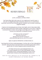 Vorschau - Spiele - HerbstBingo für Kita & Vorschule | Spielerisch den Herbst entdecken - Seite 2