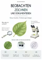 Vorschau - Unterrichtsreihen - Beobachten, Zeichnen & Dokumentieren – Gesamtpaket Biologie | Befunde, Skizzen, Tabellen & Protokolle - Deckblatt