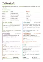 Vorschau - Poster - Mathe Lernplakate 5 Realschule – 6 Poster: Rechenregeln · Teilbarkeit · Ganze Zahlen u. a. - Seite 3