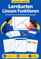 Vorschau - Arbeitsblätter - Mathe Spickzettel Klasse 7-8 Paket - Seite 1