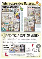 Vorschau - Mal- und Bastelvorlagen - Selbstregulation & Entspannung STARTERPAKET gegen Stress / Energietankstelle - Seite 2